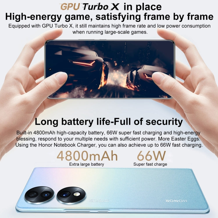 Triple Back Cameras, Screen Fingerprint Identification, 6.67 inch Magic UI 6.1 Qualcomm Snapdragon 778G Plus Octa Core up to 2.5GHz, Network: 5G, OTG, NFC, Not Support Google Play, Honor 70 5G 12GB+512GB Triple Back Cameras, Screen Fingerprint Identification, 6.67 inch Magic UI 6.1 Qualcomm Snapdragon 778G Plus Octa Core up to 2.5GHz, Network: 5G, OTG, NFC, Not Support Google Play, Honor 70 5G 12GB+512GB